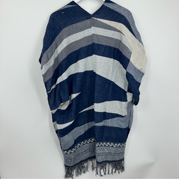 American Eagle Outfitters Striped Boho Kimono One Size Western - Picture 6 of 6